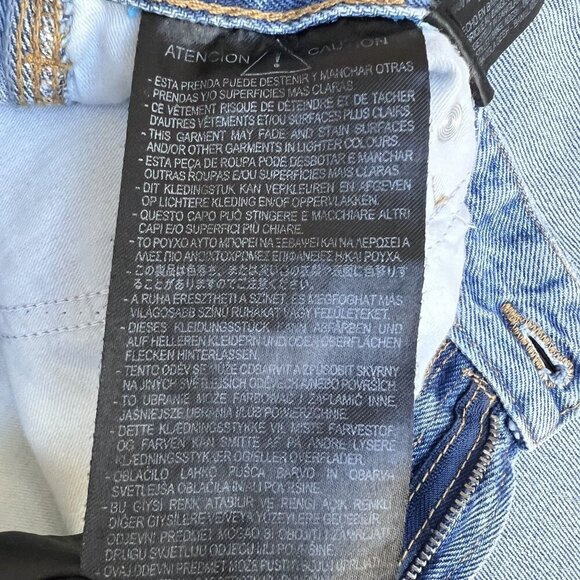 Zara NWT Size USA 34 EUR 44 Double Knee Wide Leg Utility Denim Carpenter Jeans - Picture 14 of 15